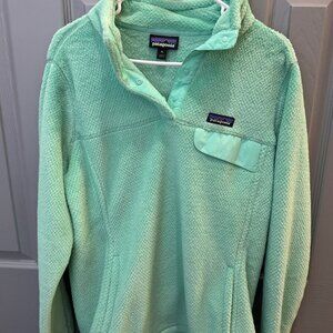 Women's Teal Patagonia Pullover